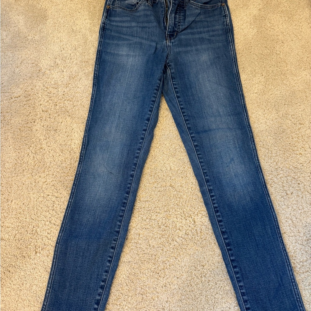 Madewell Women's Skinny Jeans in Deep Blue